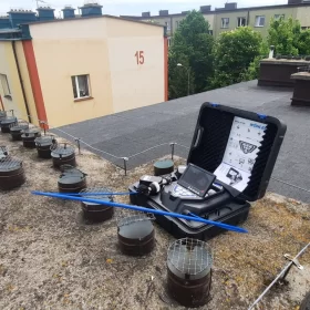 Przegląd przewodów kominowych kamerą inspekcyjną