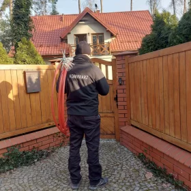 Przygotowanie do wykonania usługi kominiarskiej