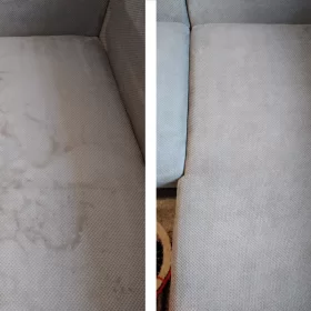 Realizacja usługi prania narożnika