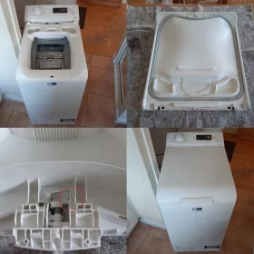 Naprawa uszkodzonej klapy pralki