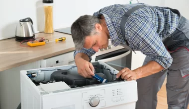 Uszkodzony wyświetlacz pralki