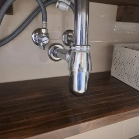 Wymiana syfonu z korkiem