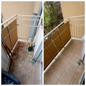 Odkażenie balkonu