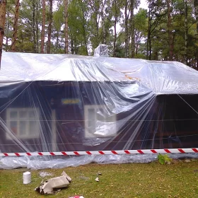 Fumigacja domu drewnianego - zwalczanie drewnojadów